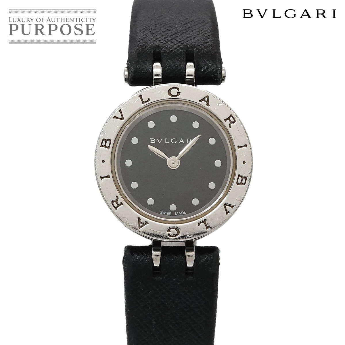 BVLGARI ビーゼロワン BZ23SC レディース 腕時計 ブラック セラミック クォーツ B-Zero1 ブルガリ 90331884