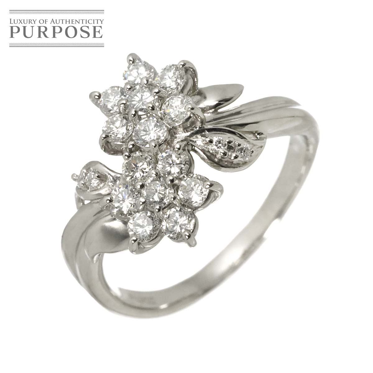 リング 20号 ダイヤ 1.01ct Pt プラチナ 指輪 Diamond Ring 90329638