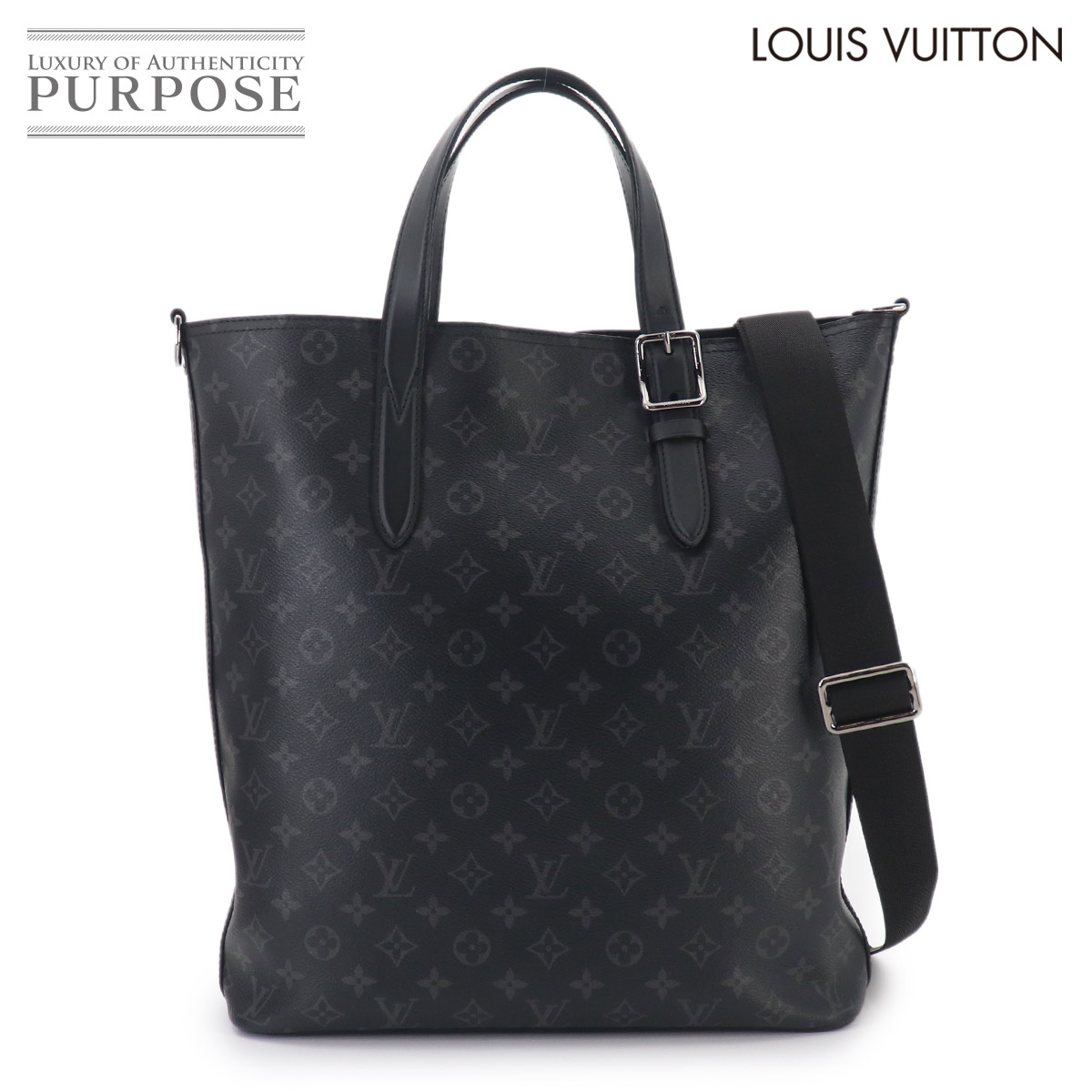 LOUIS VUITTON モノグラム エクリプス アポロ 2way トート ショルダー バッグ M43421 Monogram Eclipse Apollo ルイ ヴィトン 90331344