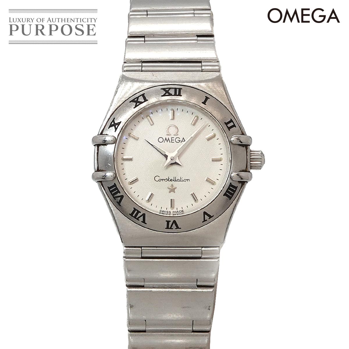 OMEGA コンステレーション ミニ 1562 30 レディース 腕時計 シルバー クォーツ ウォッチ Constellation オメガ 90334386