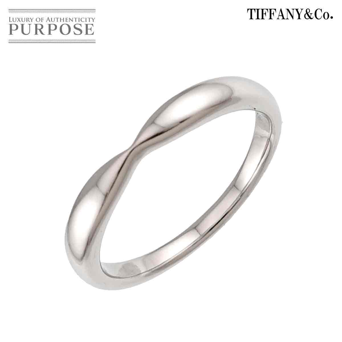 TIFFANY&Co. ハーモニー バンド 13号 リング Pt プラチナ 指輪 Ring ティファニー 90332279