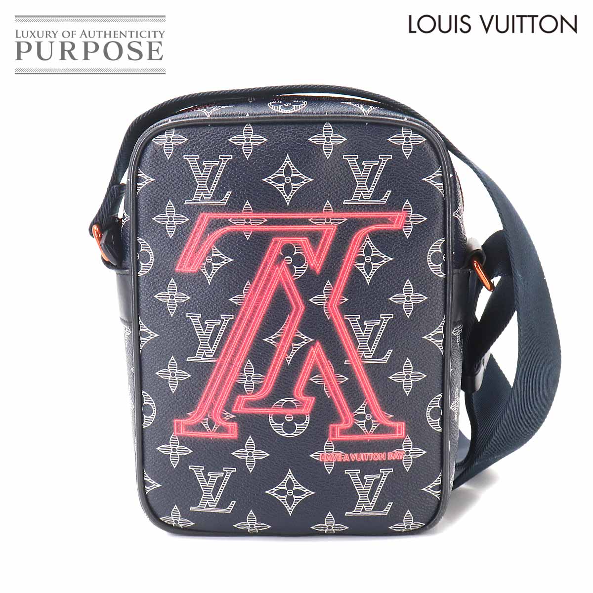 LOUIS VUITTON モノグラム インク アップサイドダウン ダヌーブ PM ショルダー バッグ M43678 Monogram Ink Danube PM ルイ ヴィトン 90332336