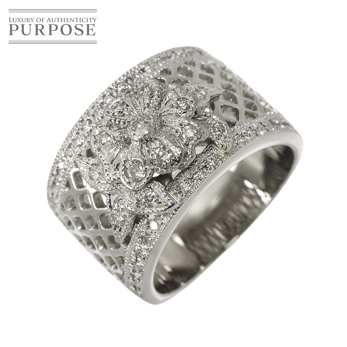 リング 10号 ダイヤ 0.335ct Pt プラチナ 指輪 Diamond Ring 90333477