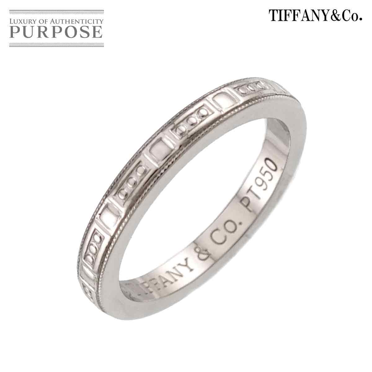 TIFFANY&Co. レガシー 6.5号 リング Pt プラチナ 指輪 Legacy Ring ティファニー 90330322