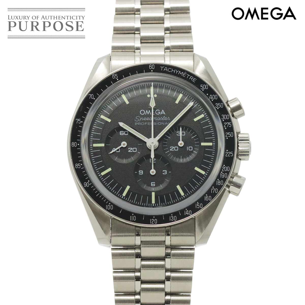OMEGA スピードマスター プロフェッショナル ムーンウォッチ 310 30 42 50 01 002 クロノグラフ メンズ 腕時計 ブラック 手巻き ウォッチ Speedmaster オメガ 90334356