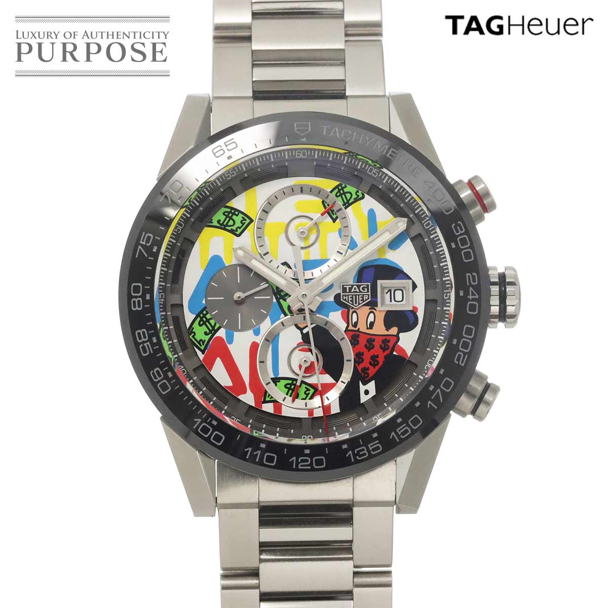 TAG Heuer カレラ キャリバーホイヤー01 アレックモノポリー CAR201AA クロノグラフ メンズ 腕時計 200本限定 デイト 自動巻き Carrera タグホイヤー 90335821