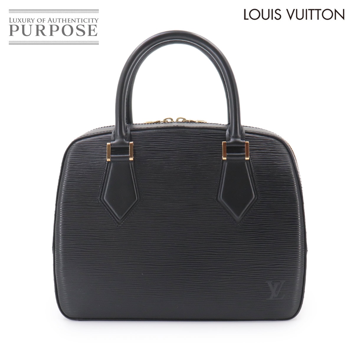 LOUIS VUITTON エピ サブロン ハンド バッグ ノワール レザー M52042 Epi Sablon ルイ ヴィトン 90333849