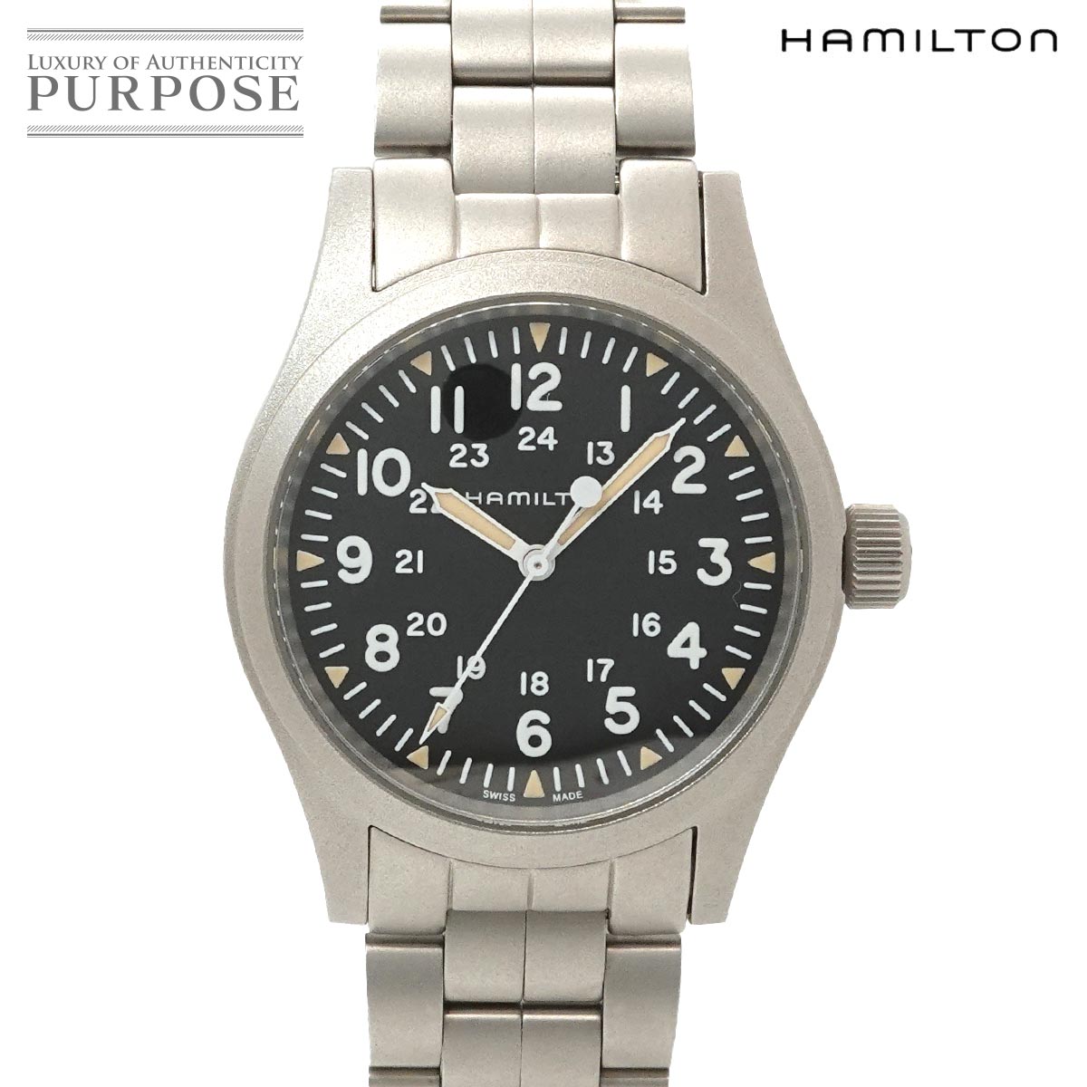 HAMILTON ベンチュラ H243010 メンズ 腕時計 シルバー クォーツ