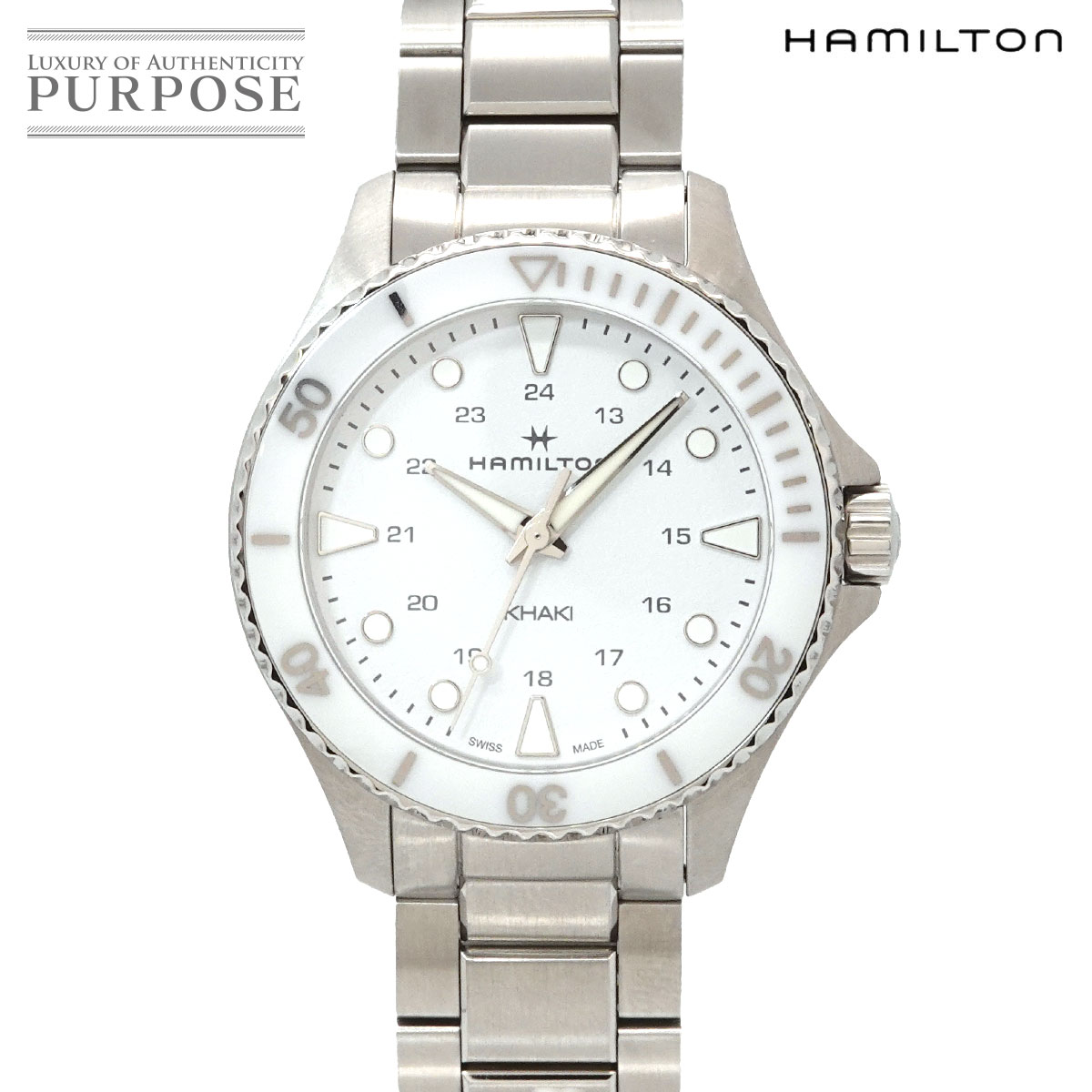 ハミルトン HAMILTON ベンチュラ H243010 メンズ 腕時計 シルバー クォーツ ウォッチ Ventura 90336317 HAMILTON ベンチュラ H243010 メンズ 腕時計 シルバー クォーツ