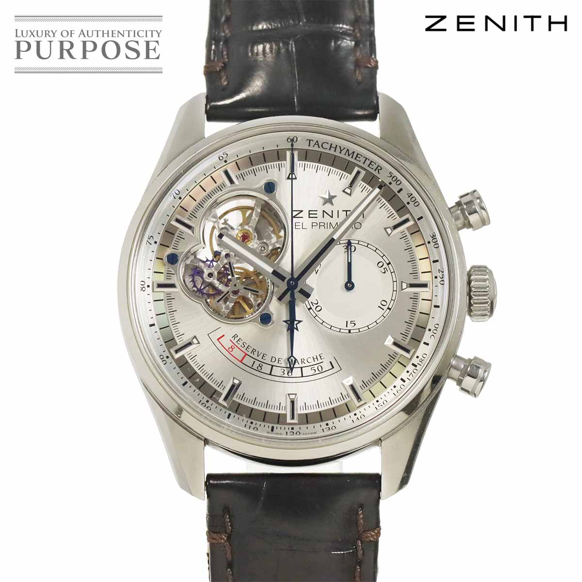 ZENITH エルプリメロ ストラトス フライバック 03 2067 405 メンズ
