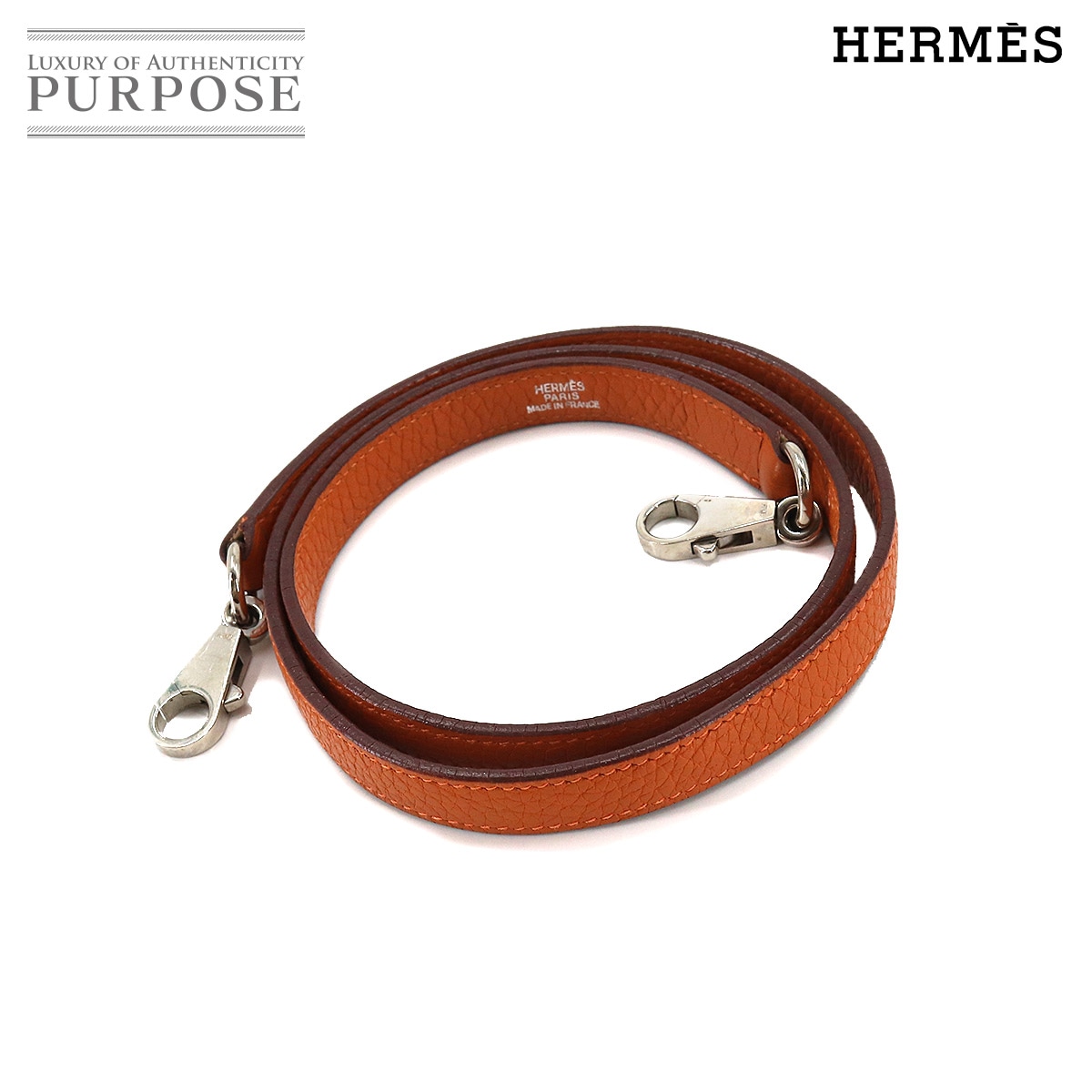 HERMES ケリー ボリード ショルダー ストラップ トリヨンクレマンス ポティロン シルバー 金具 エルメス 90195353