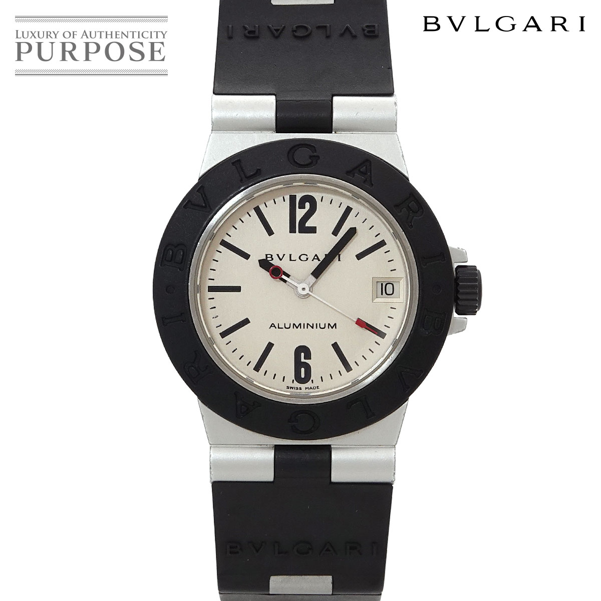 BVLGARI ブルガリブルガリ BB42SLAUTO メンズ 腕時計 デイト シルバー