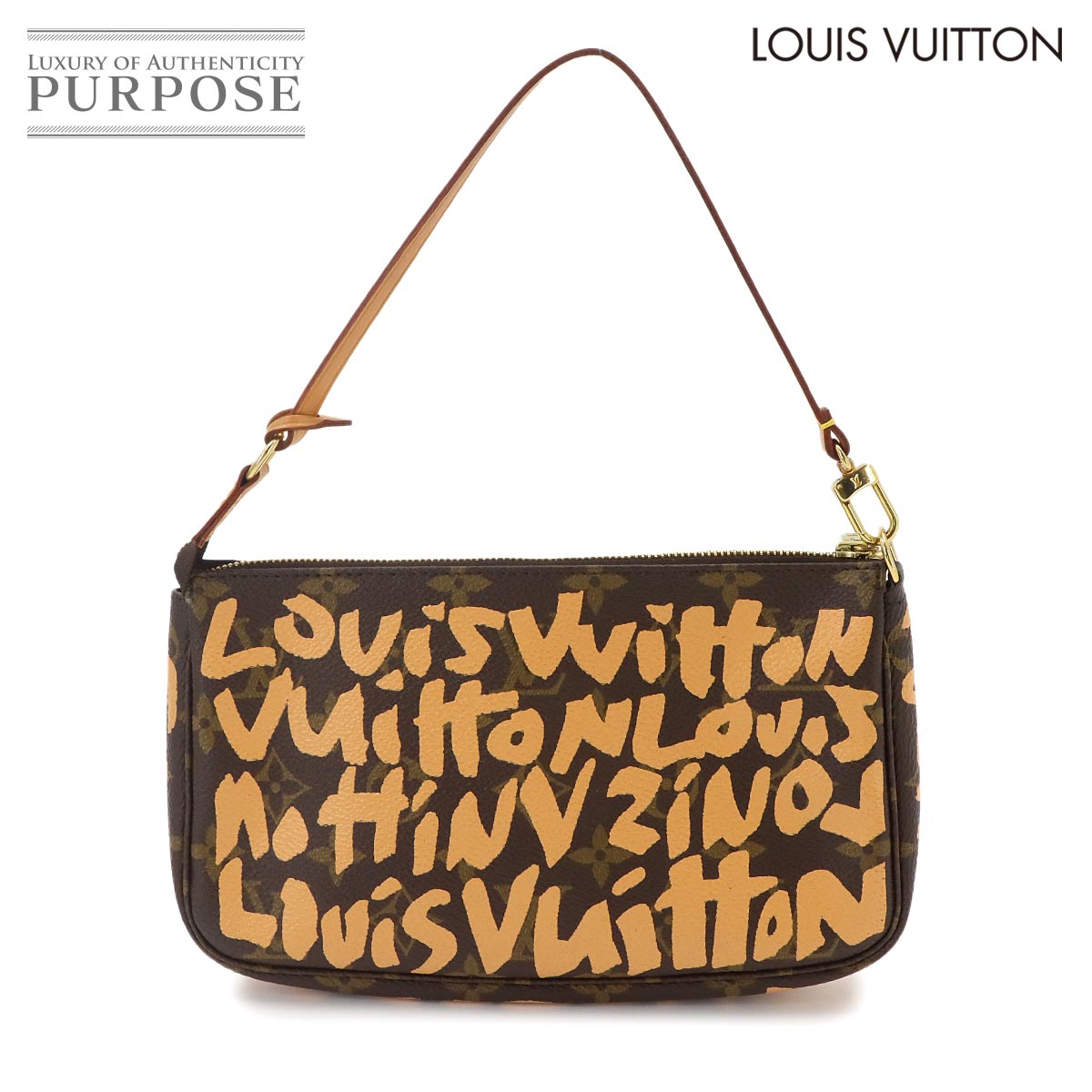 LOUIS VUITTON アエログラム ファストライン トート バッグ レザー