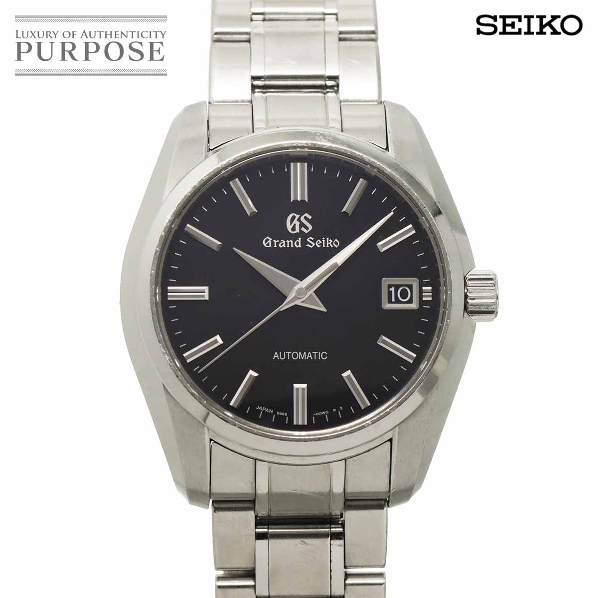 GRAND SEIKO ヘリテージコレクション SBGR317 メンズ 腕時計 9S65 00T0 デイト ブラック 自動巻き Heritage Collection グランドセイコー 90336357