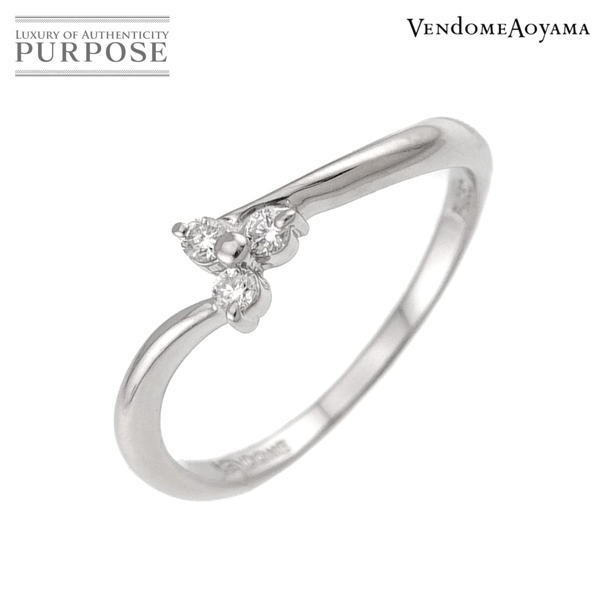 Vendome 9号 リング ダイヤ Pt プラチナ 指輪 Diamond Ring ヴァンドーム 90330211