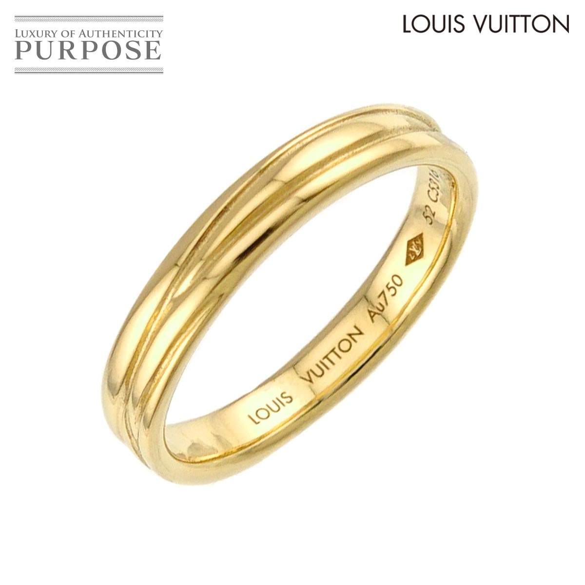 美品 正規品 Louis Vuitton クリア ゴールド バングル M 美品 正規品