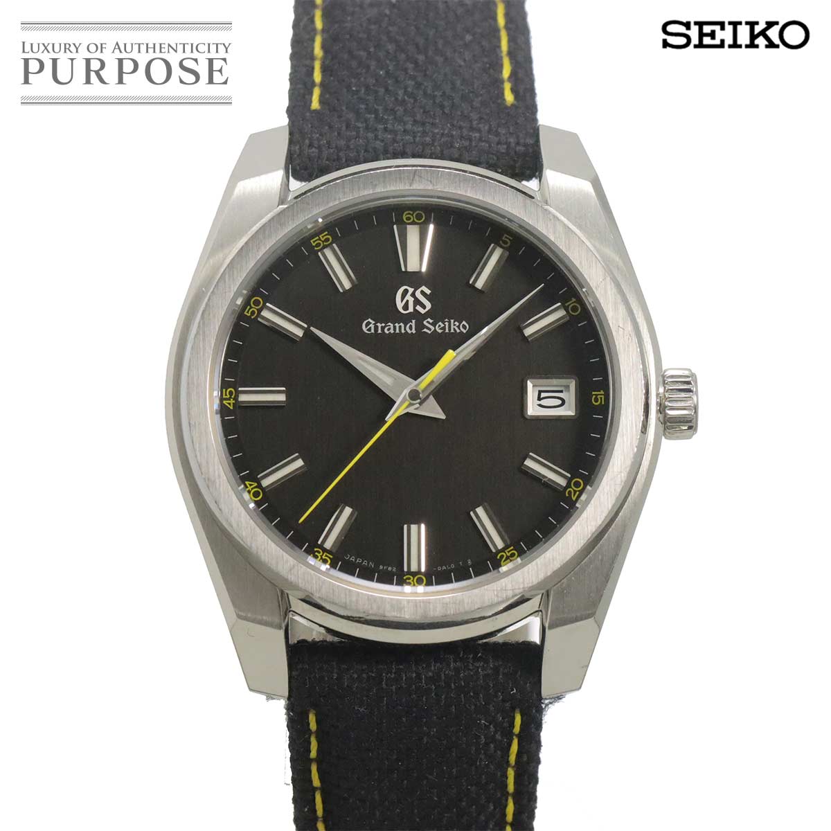 GRAND SEIKO スポーツコレクション SBGV243 メンズ 腕時計 9F82-0AL0 デイト ブラック クォーツ ウォッチ Sports collection グランドセイコー 90338493