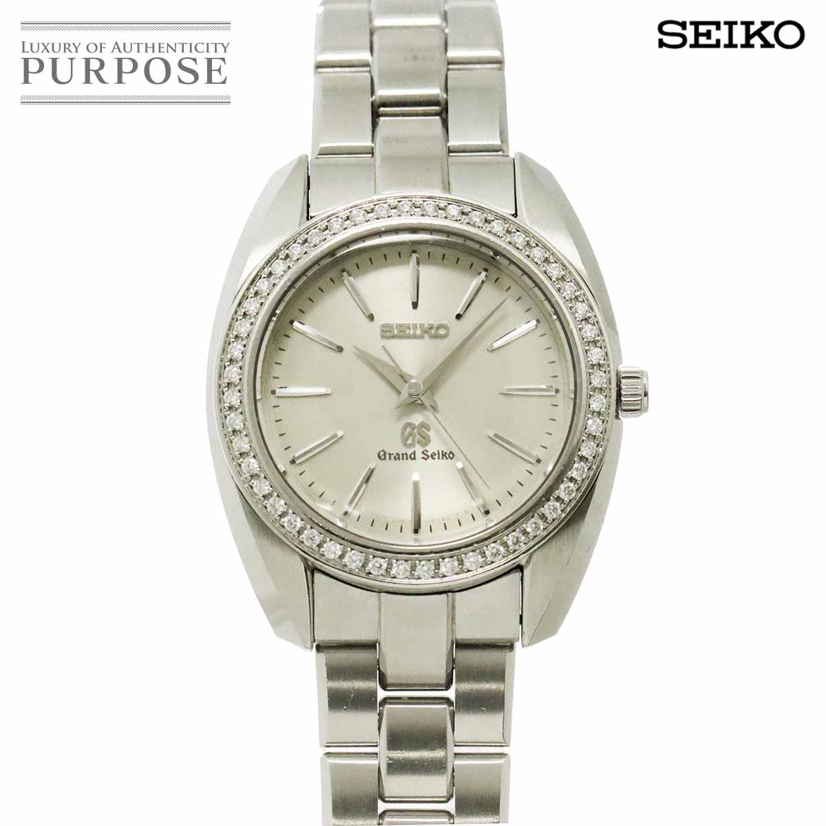 SEIKO グランドセイコー STGF063 レディース 腕時計 ダイヤベゼル 4J51-0AE0 シルバー クォーツ ウォッチ GRAND SEIKO セイコー 90338400