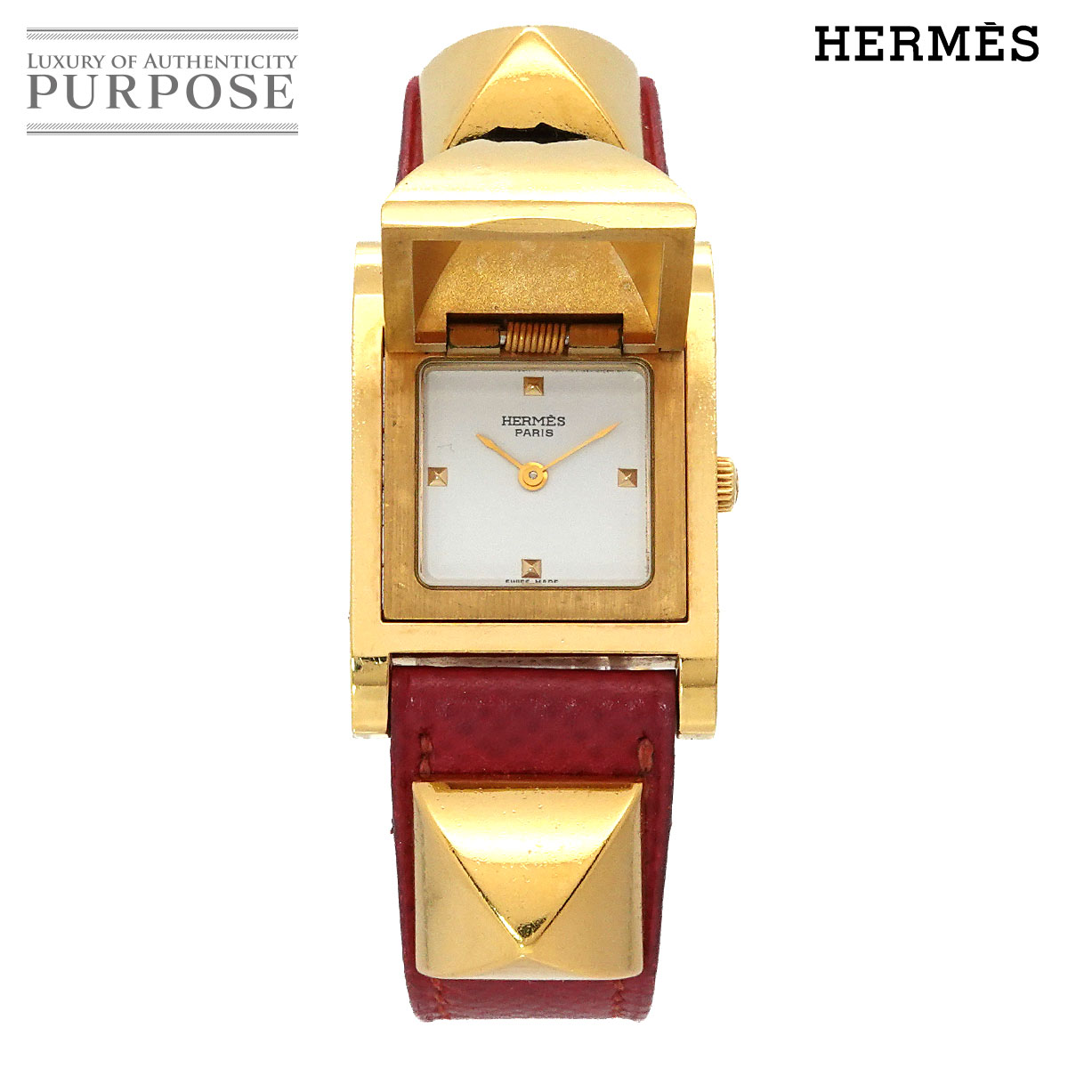 HERMES クリッパー クロノグラフ CL1 310 ヴィンテージ レディース