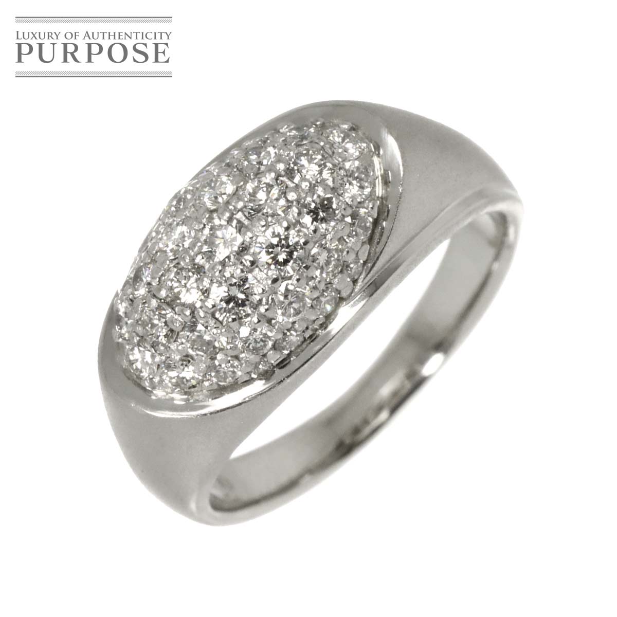 リング 16.5号 ダイヤ 1.01ct Pt プラチナ 指輪 Diamond Ring 90333287