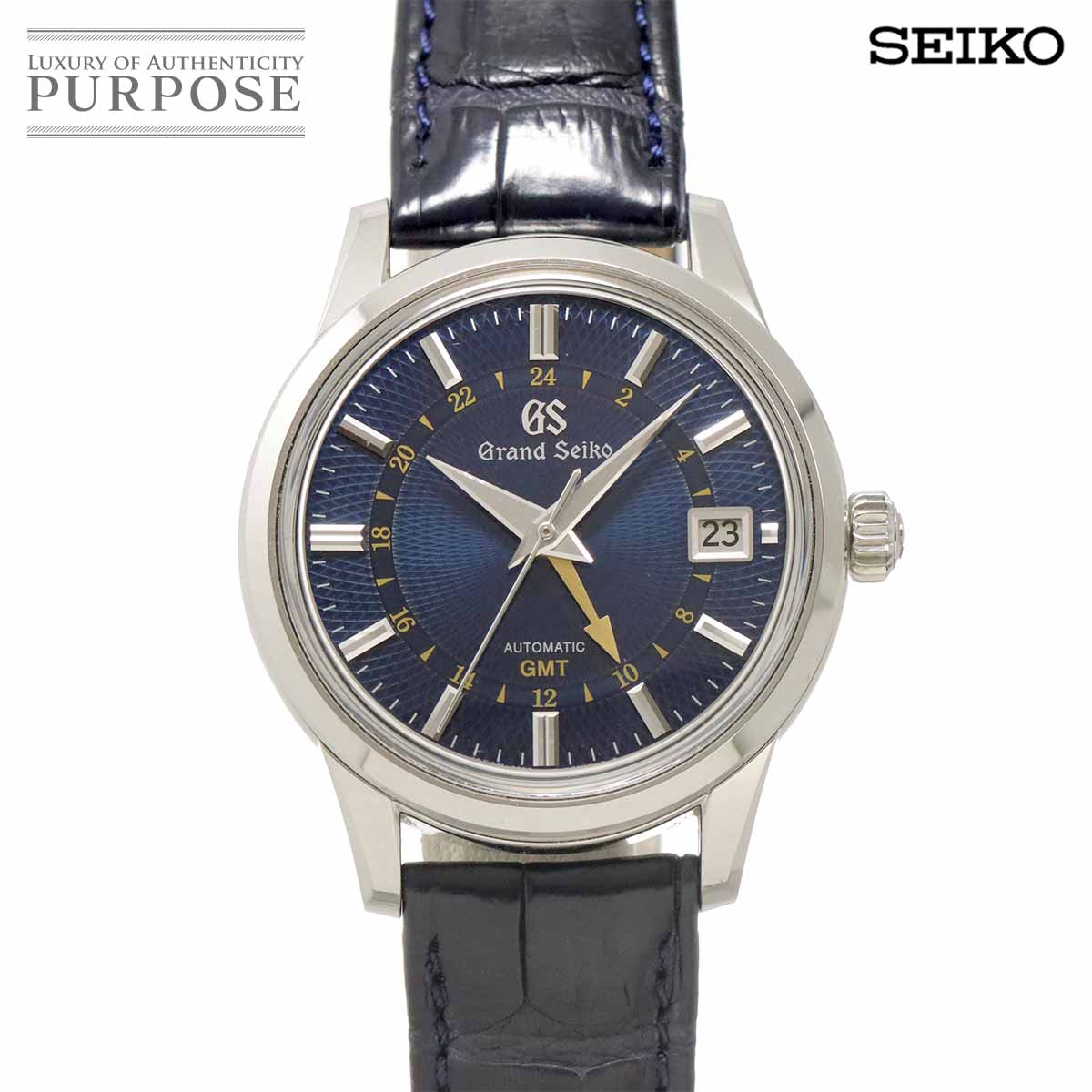 セイコー グランドクォーツ 腕時計 シルバー メンズ デイト SEIKO グランドセイコー SBGX063 メンズ 腕時計 デイト シルバー