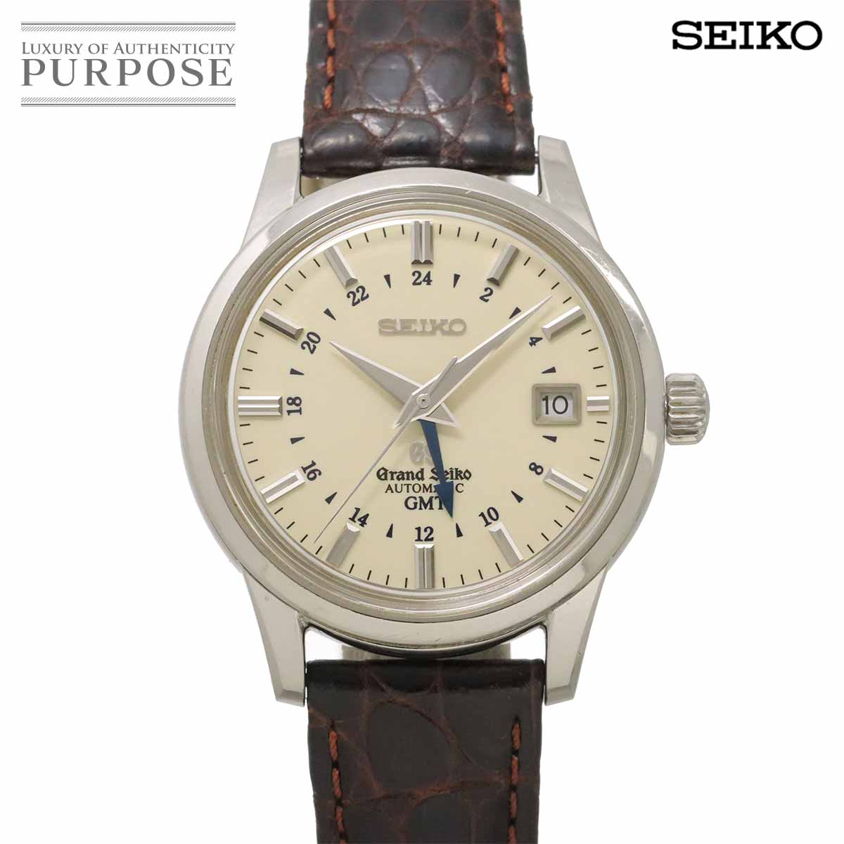 SEIKO グランドセイコー SBGX063 メンズ 腕時計 デイト シルバー