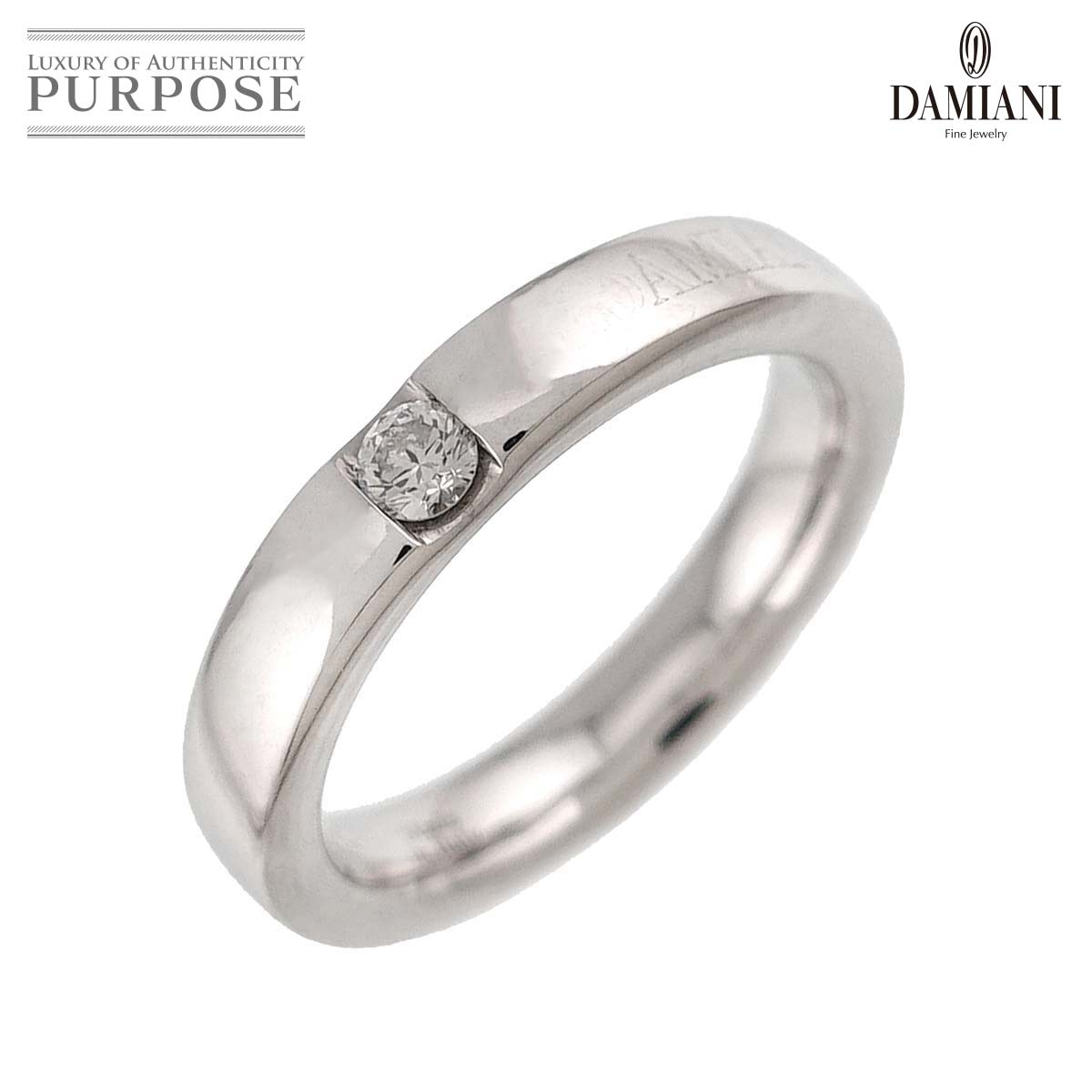 DAMIANI ル・フェディ 7号 リング ダイヤ K18 WG ホワイトゴールド 750 指輪 Diamond Ring ダミアーニ 90336223