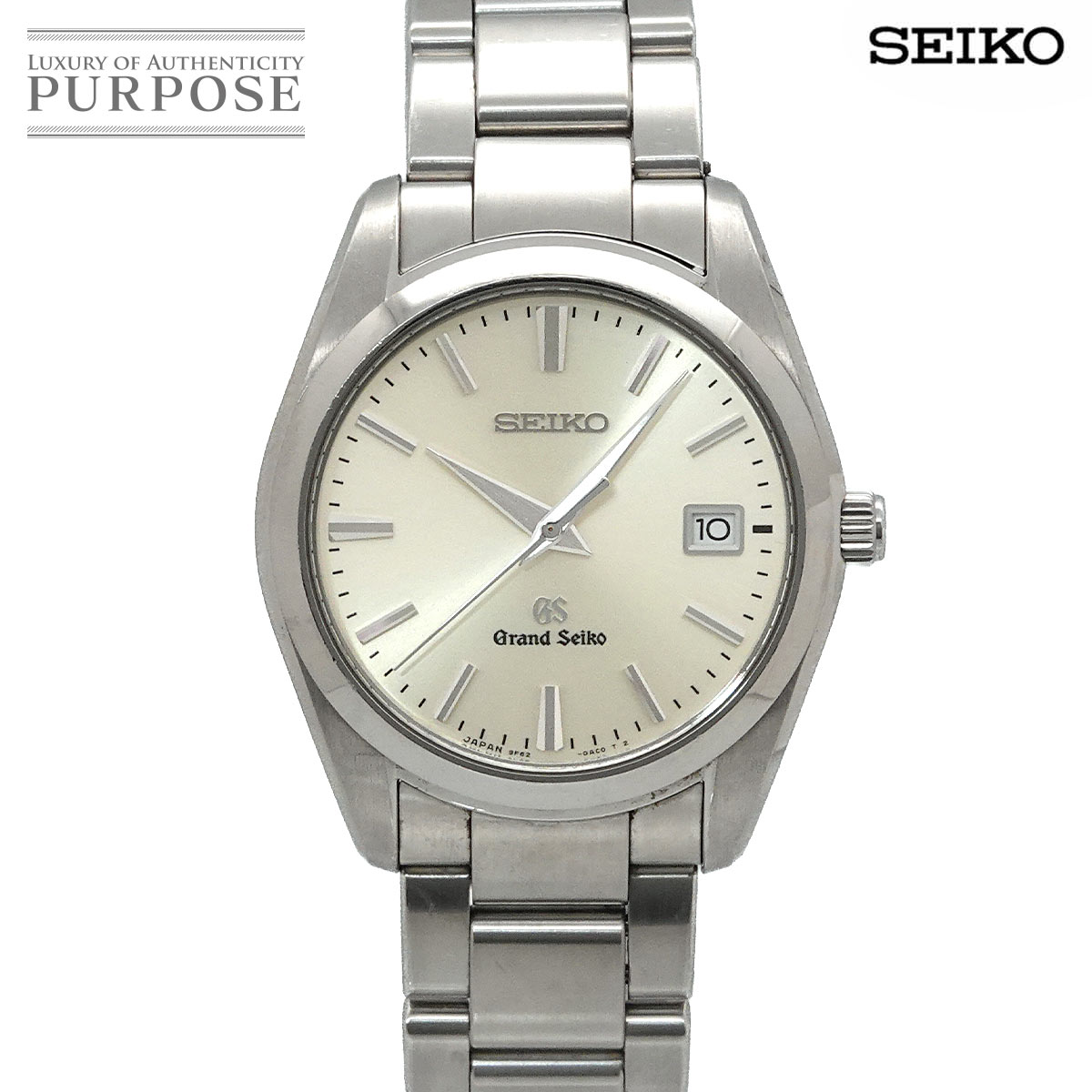 SEIKO グランドセイコー SBGX063 メンズ 腕時計 デイト シルバー クォーツ ウォッチ GRAND SEIKO セイコー 90342092