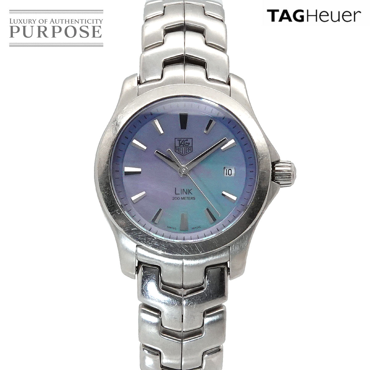 TAG Heuer リンク WJF1311 レディース 腕時計 ブルーシェル クォーツ ウォッチ Link タグホイヤー 90341954