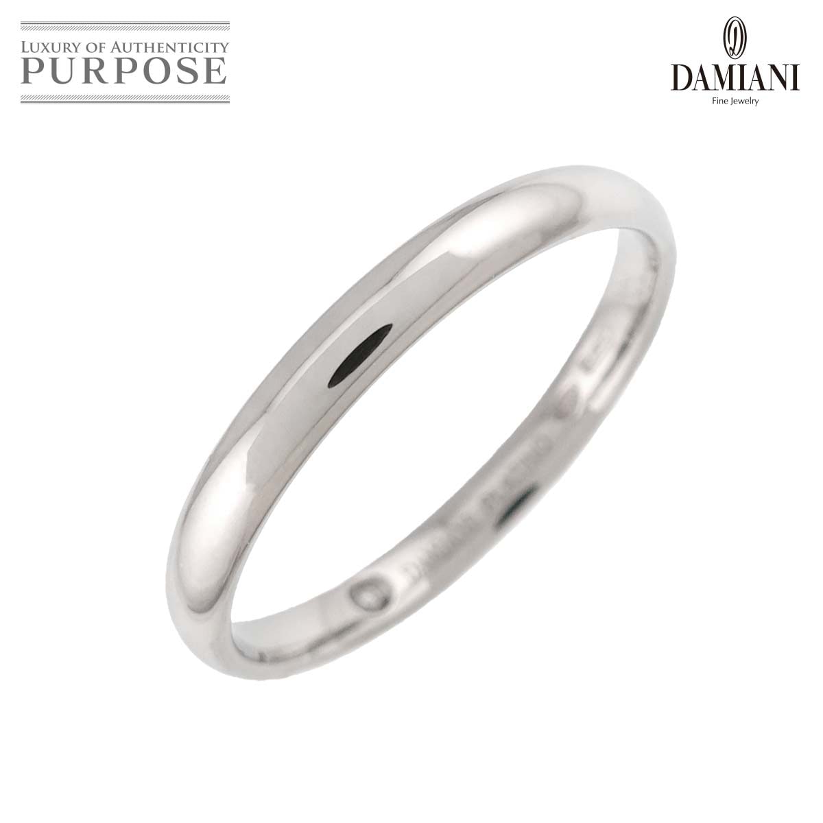 DAMIANI ヴェラモーレ 20.5号 リング ダイヤ Pt プラチナ 指輪 Diamond Ring ダミアーニ 90336922