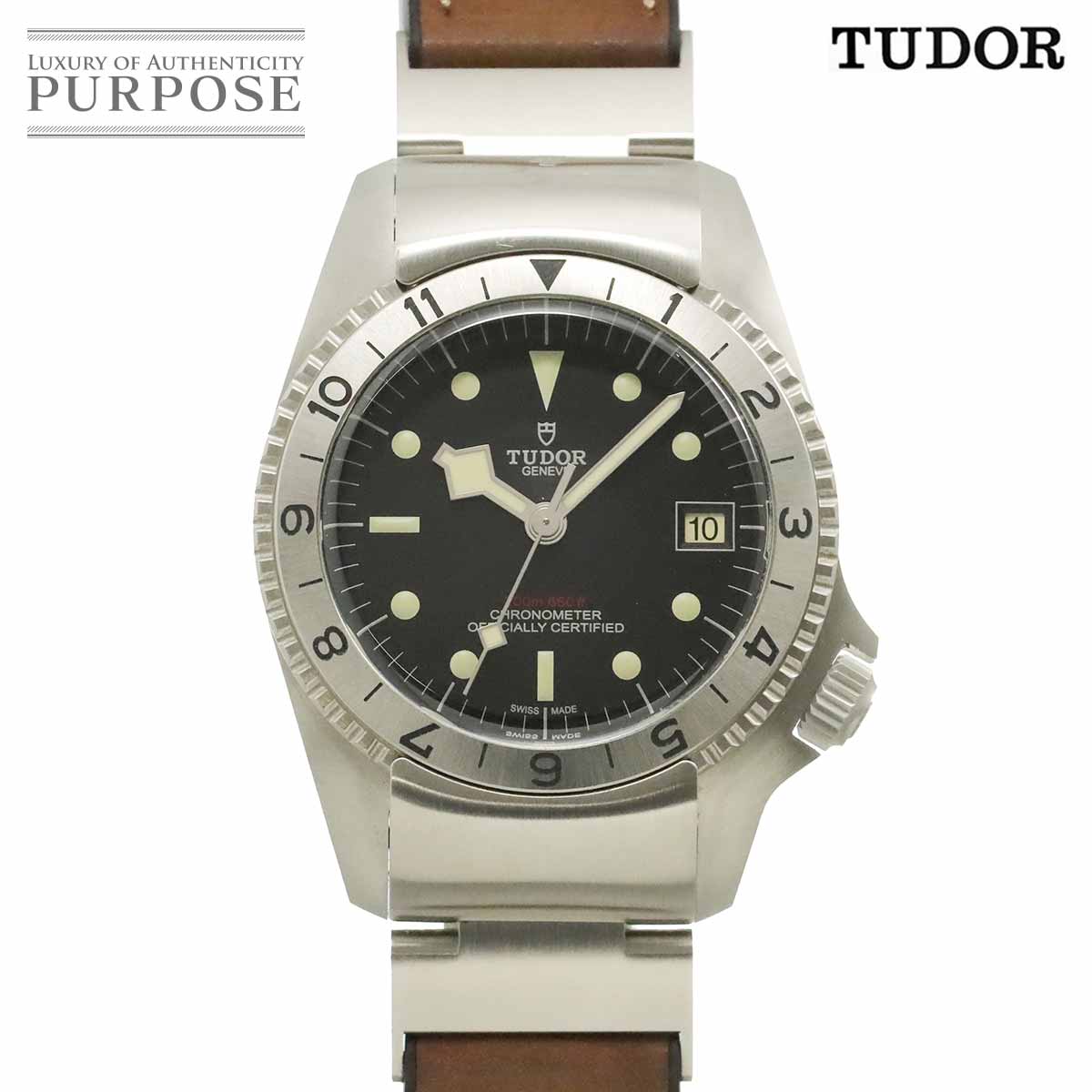 TUDOR ブラックベイ P01 70150 メンズ 腕時計 デイト ブラック オートマ 自動巻き ウォッチ Black Bay チューダー チュードル 90342254