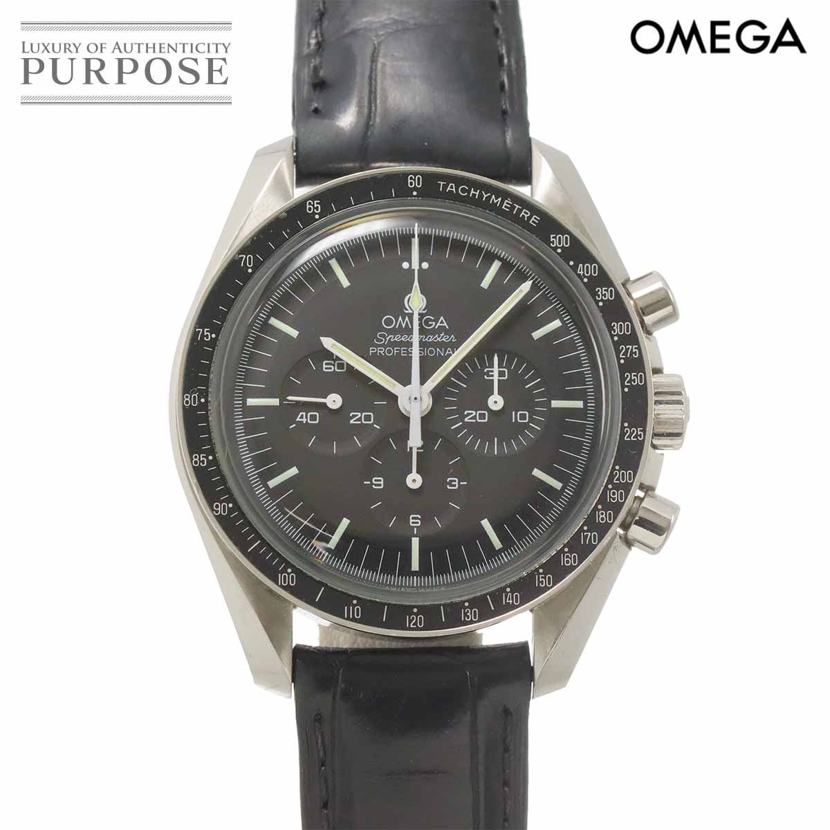 OMEGA スピードマスター プロフェッショナル ムーンウォッチ 311 33 42 30 01 001 クロノグラフ メンズ 腕時計 ブラック 手巻き ウォッチ Speedmaster オメガ 90340297