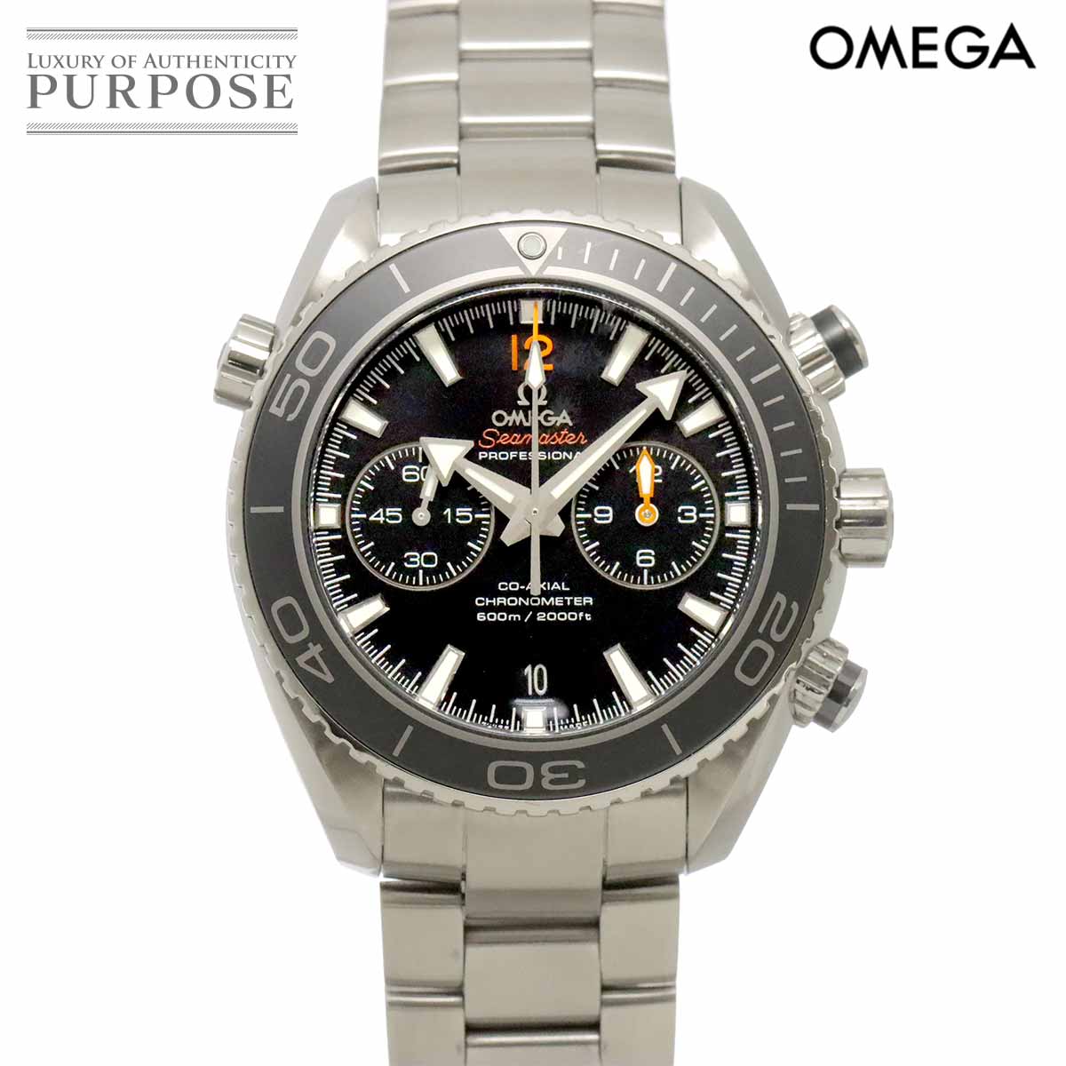 OMEGA シーマスター プラネットオーシャン コーアクシャル 232 30 46 51 01 003 クロノグラフ メンズ 腕時計 デイト 裏スケルトン 自動巻き オメガ 90342818