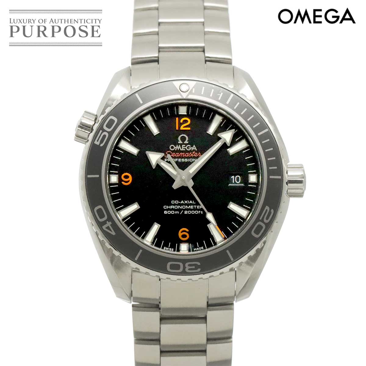 OMEGA シーマスター プラネットオーシャン コーアクシャル クロノメーター 600M 232 30 46 21 01 003 デイト 自動巻き Seamaster オメガ 90342827