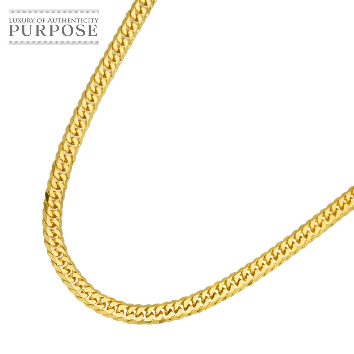 K18 喜平 ネックレス 50cm 6面ダブル 20.3g 幅3.6mm イエローゴールド 750 キヘイ kihei necklace 90340702