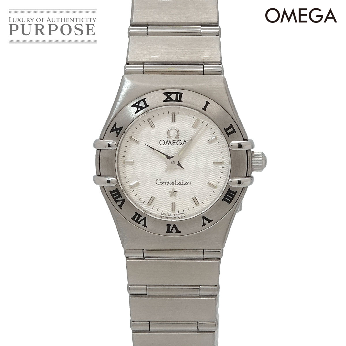 OMEGA コンステレーション ミニ 1562 30 レディース 腕時計 シルバー クォーツ ウォッチ Constellation オメガ 90342974