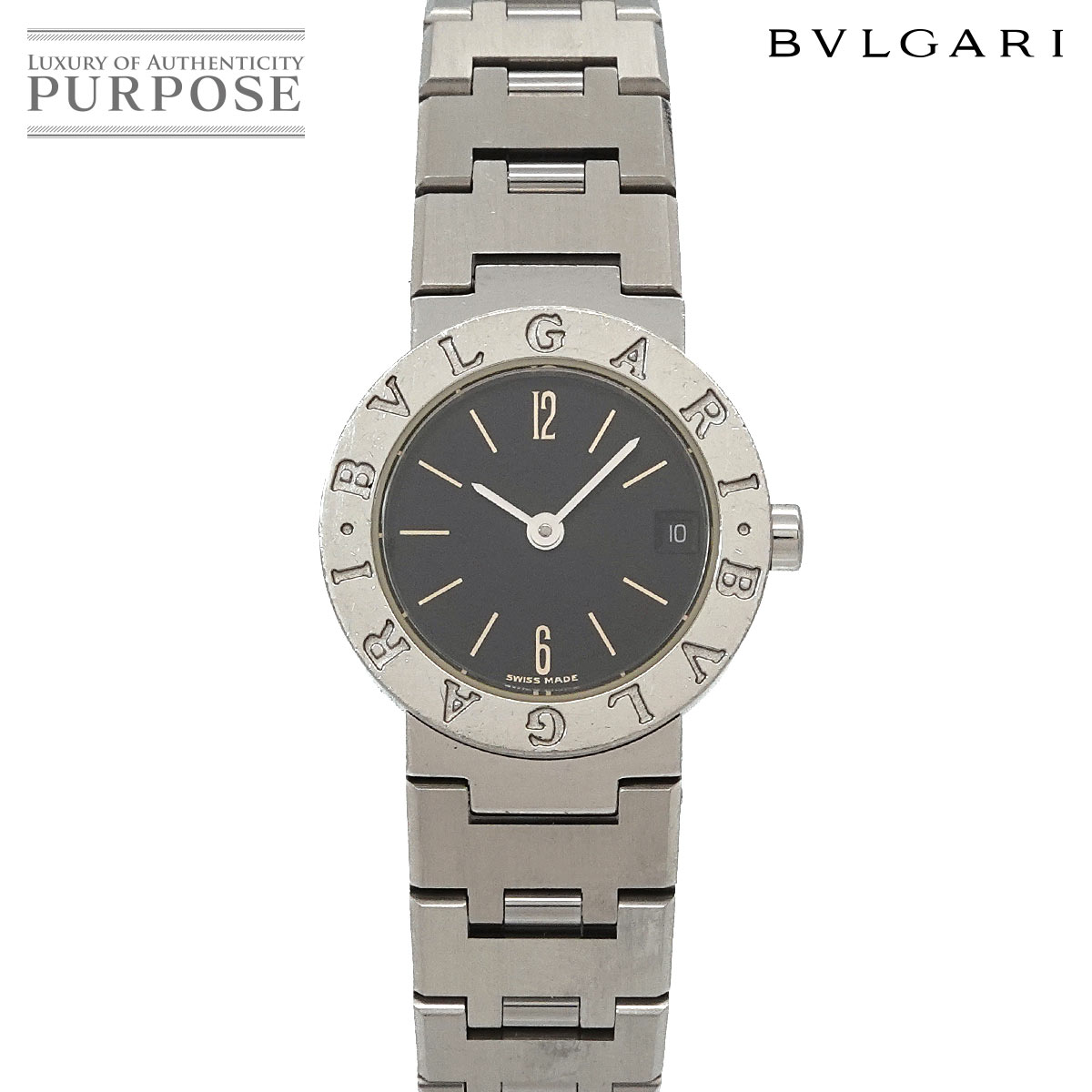 BVLGARI ブルガリブルガリ デイト BB23SSD レディース 腕時計 ブラック クォーツ ウォッチ BVLGARIBVLGARI ブルガリ 90343366