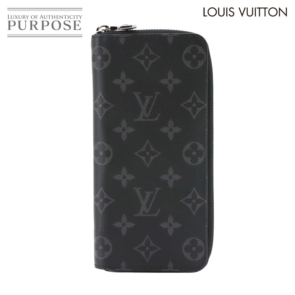 LOUIS VUITTON モノグラム エクリプス ジッピーウォレット ヴェルティカル 長財布 M62295 Monogram Eclipse Zippy Wallet Vertical ルイ ヴィトン 90339566
