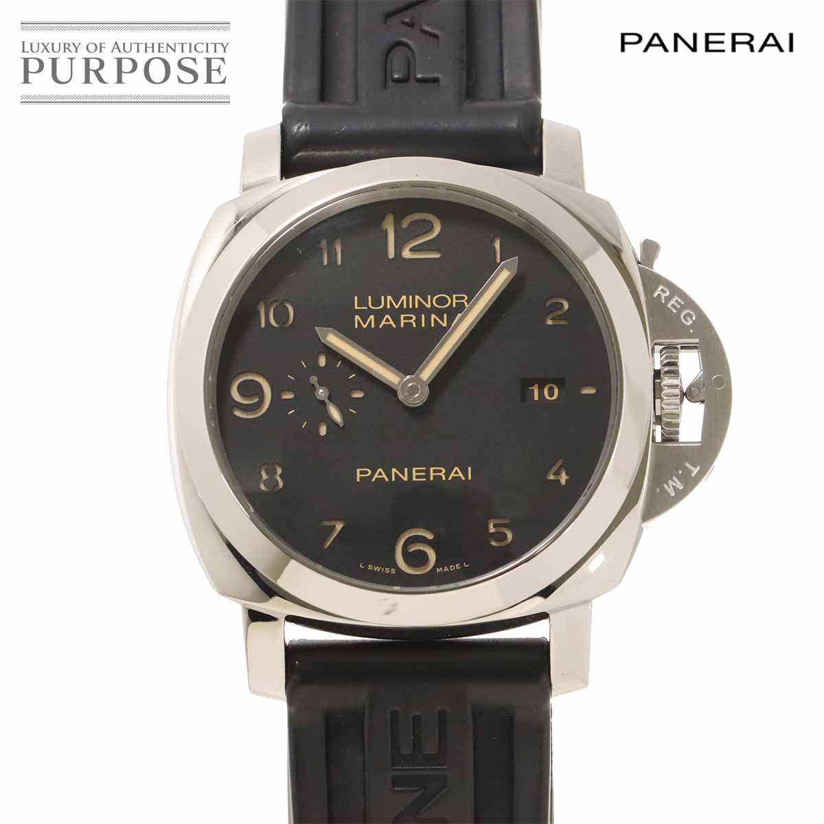 PANERAI ルミノール マリーナ 1950 3デイズ オートマティック PAM00359 メンズ 腕時計 ブラック オートマ 自動巻き ウォッチ Luminor パネライ 90335856