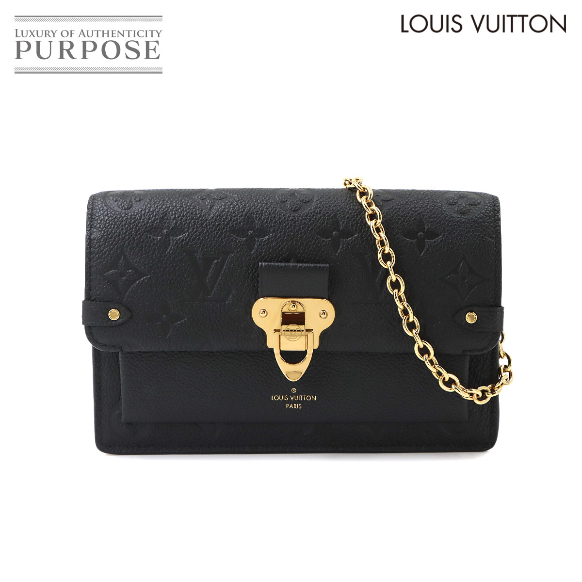 LOUIS VUITTON モノグラム アンプラント ポルトフォイユ ヴァヴァン チェーン ウォレット 長財布 ノワール M67839 RFID Vavin Chain Wallet ルイ ヴィトン 90339871