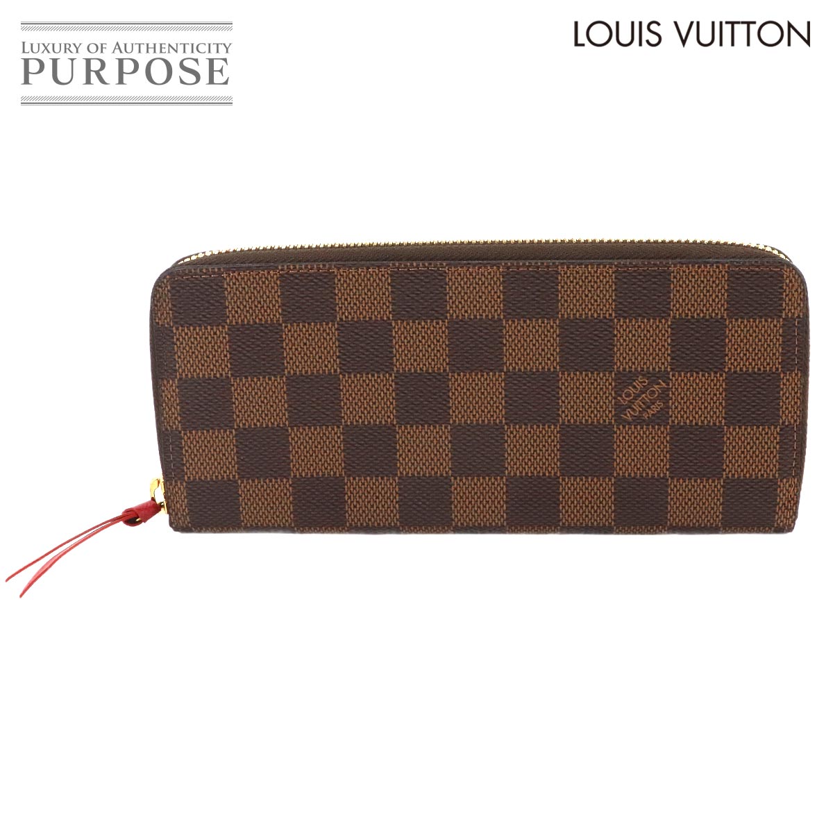 LOUIS VUITTON ダミエ ポルトフォイユ クレマンス ラウンドファスナー 長財布 スリーズ N60534 RFID Clemence Wallet ルイ ヴィトン 90339886