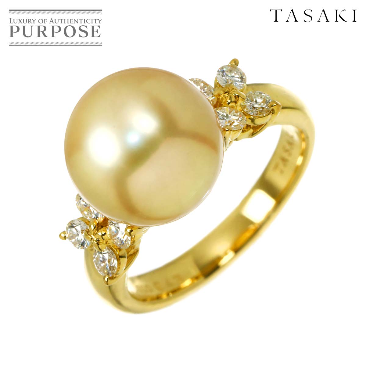 TASAKI インフィニタ ライン 17号 リング K18 PG ピンクゴールド 750