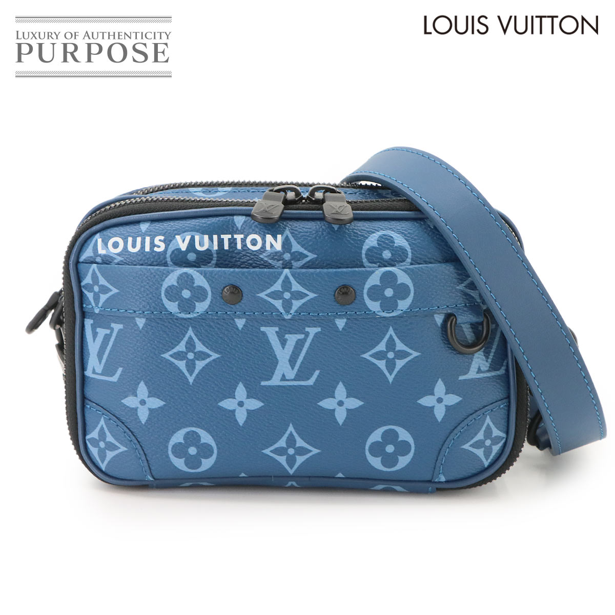 LOUIS VUITTON モノグラム エクリプス ジッピーウォレット ヴェル