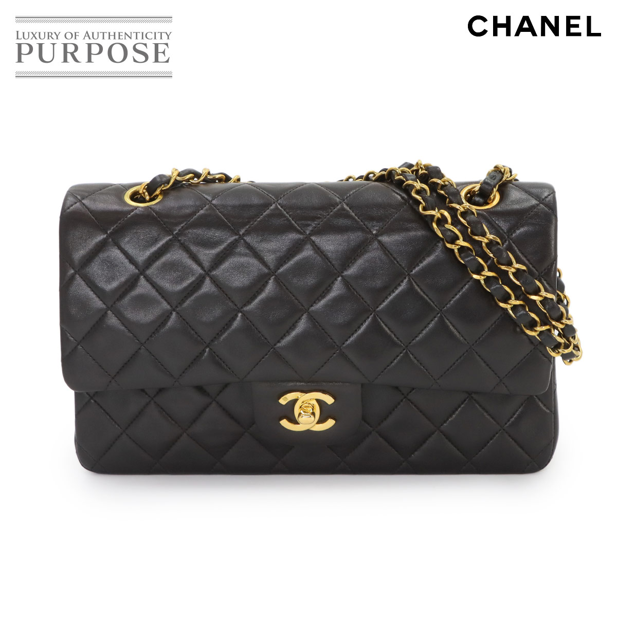 【希少】CHANEL マトラッセ 25 チェーンショルダーバッグ CHANEL マトラッセ 25 チェーン ショルダー バッグ キャビアスキン