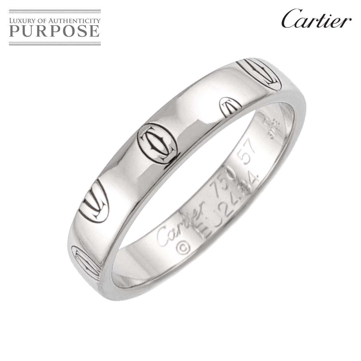 Cartier ラニエール #47 リング K18 WG ホワイトゴールド 750 指輪