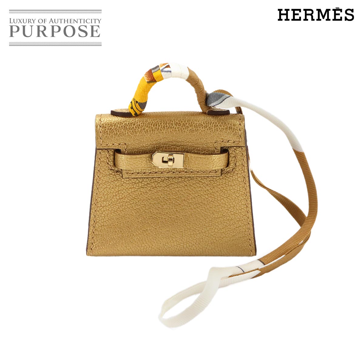HERMES ピコタンロック MM ハンド バッグ トリヨンクレマンス