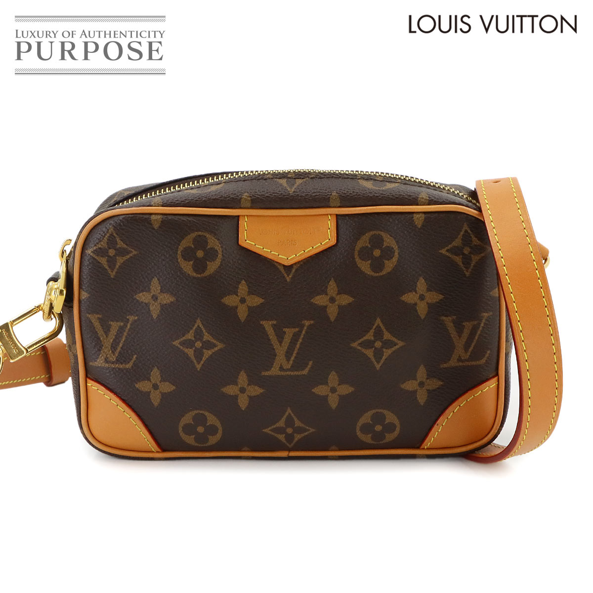 LOUIS VUITTON モノグラム エクリプス ポルトフォイユ マルコ NM 二