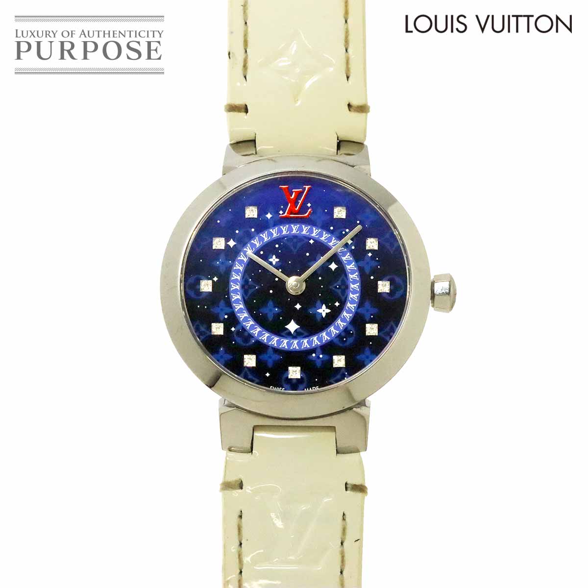 ルイヴィトン　レディース　腕時計　ホワイト　白　人気　おしゃれ　正規品　本物 Watches,Designers,L,LOUIS VUITTON | 中古ジュエリー、中古ブランド品