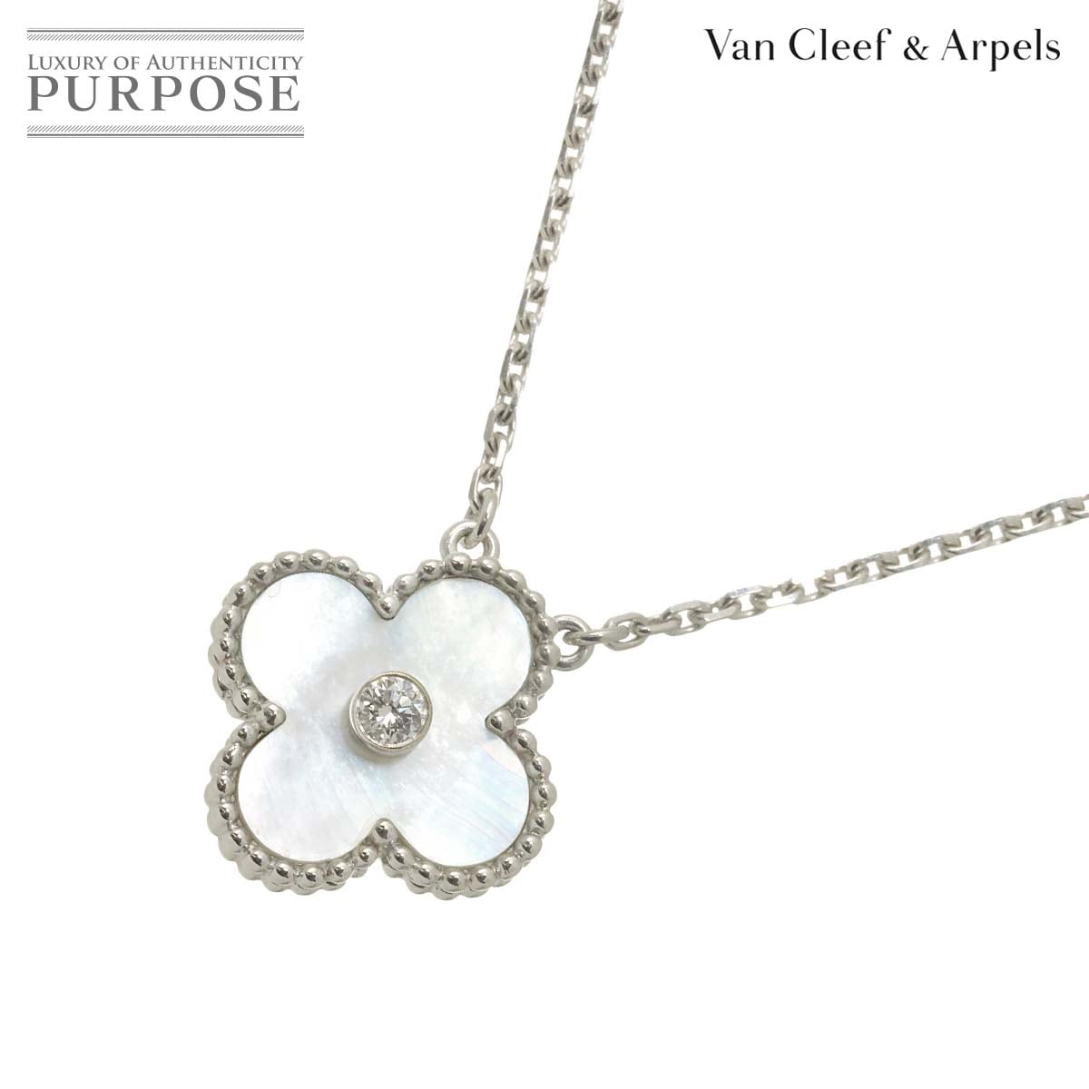 Van Cleef & Arpels ヴィンテージ アルハンブラ オニキス ピアス K18