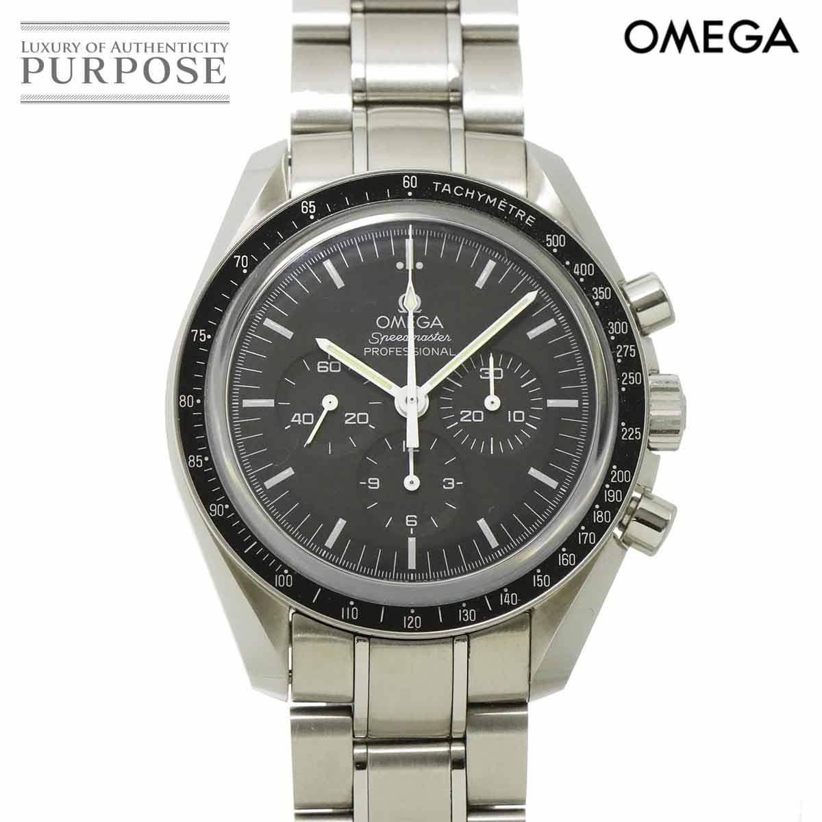 OMEGA スピードマスター プロフェッショナル ムーンウォッチ 311 30 42 30 01 006 クロノグラフ メンズ 腕時計 ブラック 手巻き ウォッチ Speedmaster オメガ 90347188